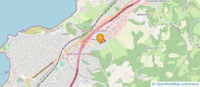 localisation de l'entreprise INTERNATIONAL ADMINISTRATION SERVICES à SAINT-JEAN-DE-LUZ