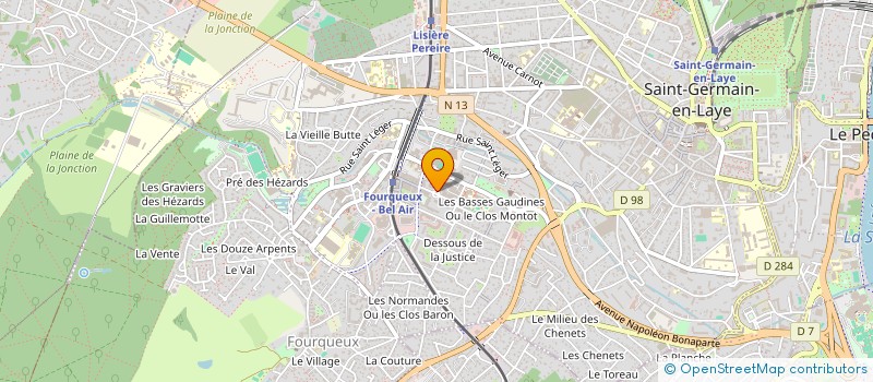 localisation de l'entreprise INTERNATIONAL AEROSPACE TECHNOLOGIES  SAINT-GERMAIN-EN-LAYE