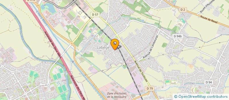 localisation de l'entreprise INTERNATIONAL ALLIANCE FOR FINANCING AEROSTAT INDUSTRY & TECHNOLOGY - IAFAIT  LABEGE