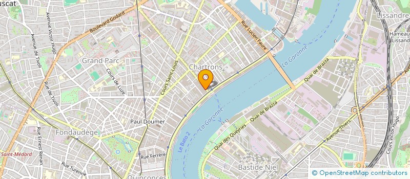 localisation de l'entreprise INTERNATIONAL AMERICAN UNIVERSITY FRANCE  BORDEAUX