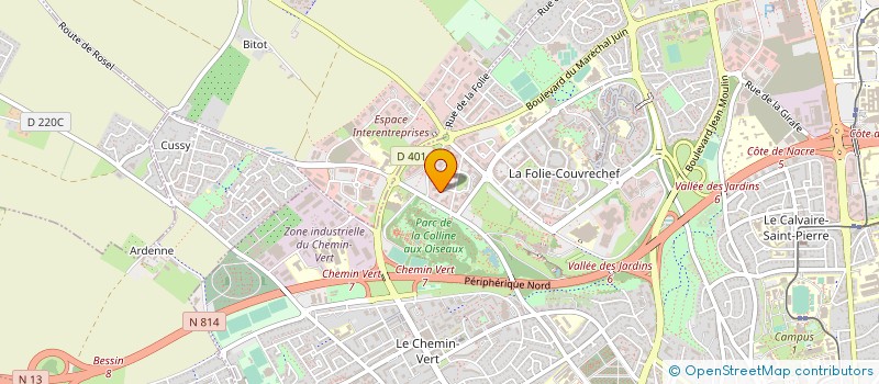 localisation de l'entreprise INTERNATIONAL ANALYSIS COMPANY à CAEN