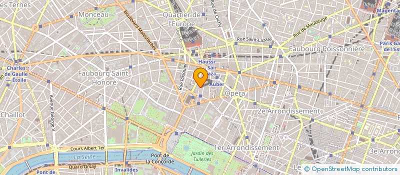 localisation de l'entreprise INTERNATIONAL ASSOCIATES à PARIS