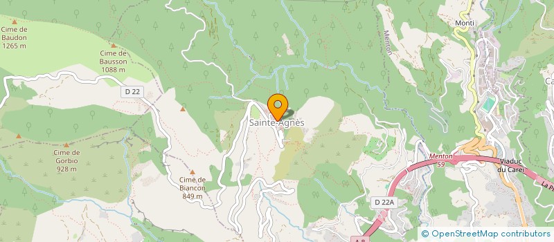 localisation de l'entreprise INTERNATIONAL ASSOCIATION FOR WELLBEING  SAINTE-AGNES