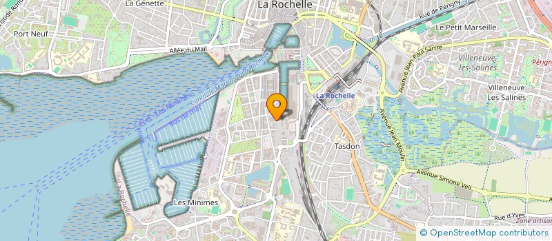 localisation de l'entreprise INTERNATIONAL ATLANTIQUE à LA ROCHELLE