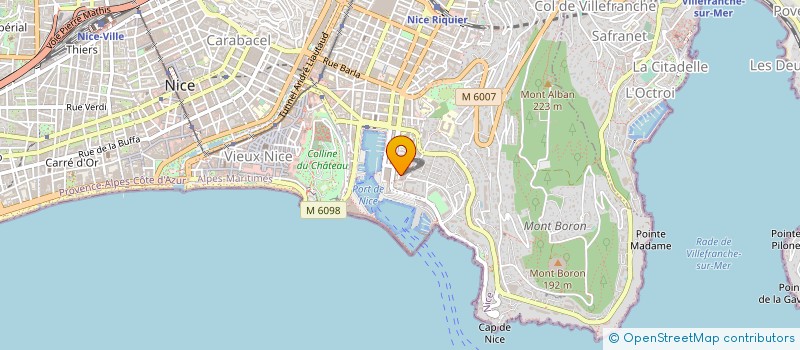 localisation de l'entreprise INTERNATIONAL AZUR IMMOBILIER à NICE