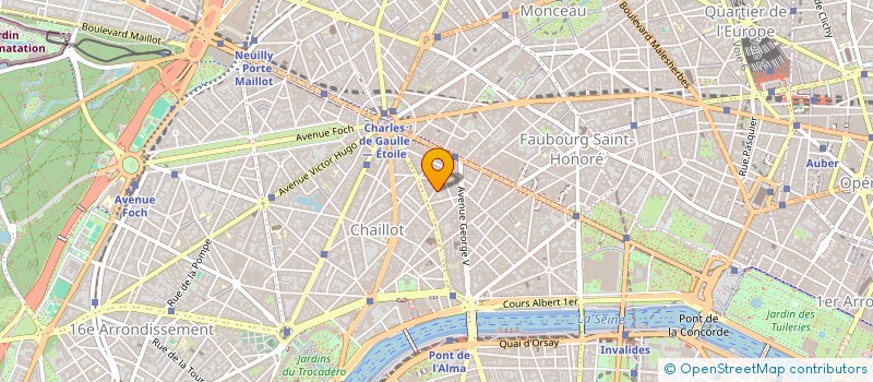 localisation de l'entreprise INTERNATIONAL BEAUTE ET ANTIAGE à PARIS