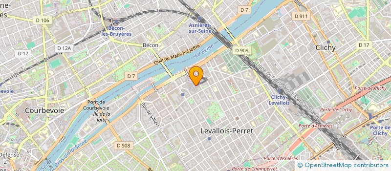 localisation de l'entreprise INTERNATIONAL BRAND ADVERTISING AGENCY à LEVALLOIS-PERRET
