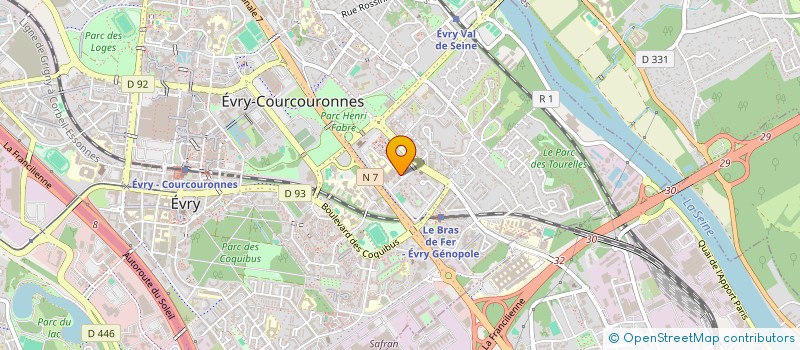 localisation de l'entreprise INTERNATIONAL BUILDING GROUP INC à EVRY-COURCOURONNES