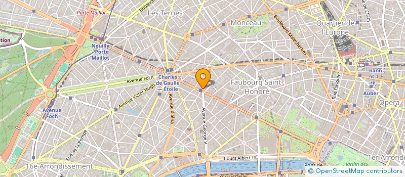 localisation de l'entreprise INTERNATIONAL BUSINESS ASSISTANCE  PARIS