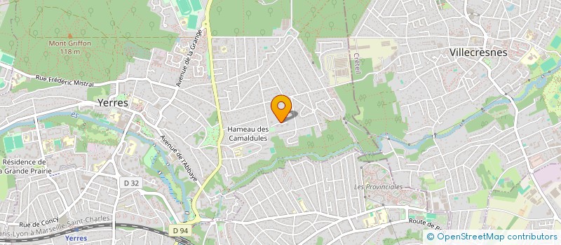 localisation de l'entreprise INTERNATIONAL BUSINESS CONSEIL INVEST  YERRES