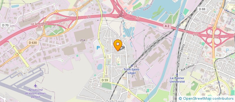 localisation de l'entreprise INTERNATIONAL BUSINESS DEVELOPER SARL (IBD)  TRITH-SAINT-LEGER