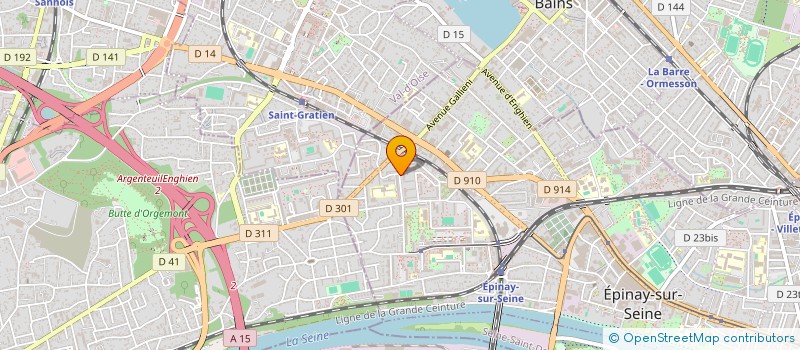 localisation de l'entreprise INTERNATIONAL BUSINESS INVESTIMEST I.B.I  EPINAY-SUR-SEINE