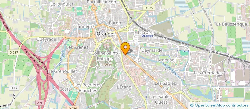 localisation de l'entreprise INTERNATIONAL BUSINESS SERVICE  ORANGE