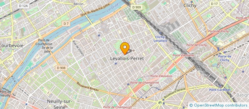 localisation de l'entreprise INTERNATIONAL BUSINESS SOLUTIONS à LEVALLOIS-PERRET