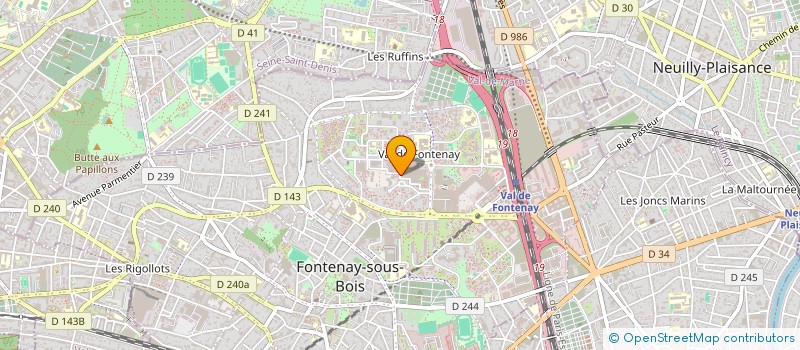 localisation de l'entreprise INTERNATIONAL CHEEKS ACUPUNCTURE THERAPY INSTITUTE à FONTENAY-SOUS-BOIS