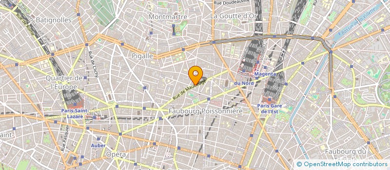 localisation de l'entreprise INTERNATIONAL COMMUNICATION INFORMATION & CIE  PARIS