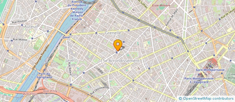 localisation de l'entreprise INTERNATIONAL COMMUNICATION SERVICES  PARIS