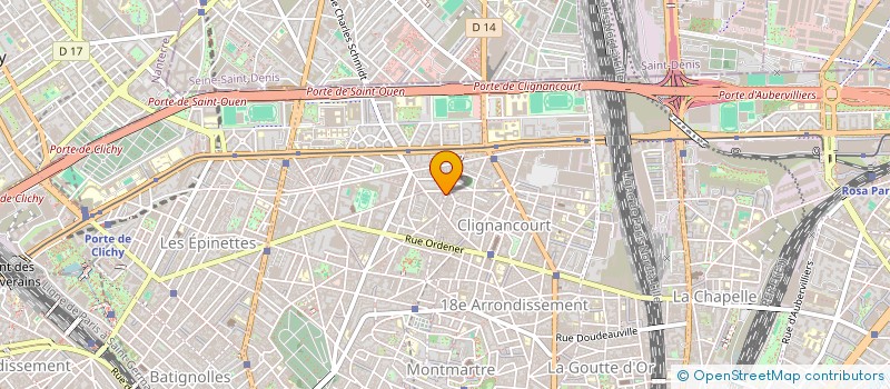 localisation de l'entreprise INTERNATIONAL CONFECTION FRANC  PARIS