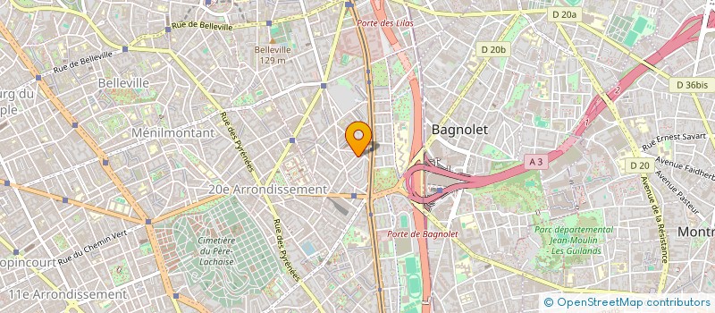 localisation de l'entreprise INTERNATIONAL CONSEIL ENGENEERING  PARIS