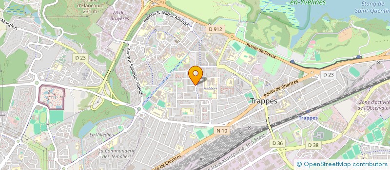 localisation de l'entreprise INTERNATIONAL CONSULTING AND AUDIT AGENCY à TRAPPES