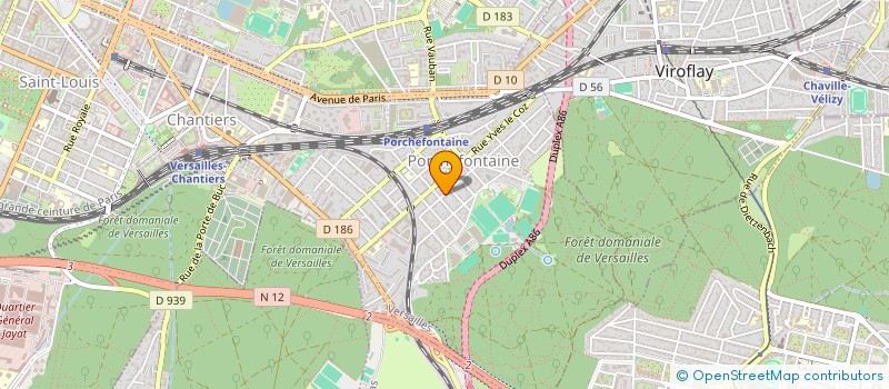localisation de l'entreprise INTERNATIONAL CONSULTING AND CONTROL OFFICE à VERSAILLES