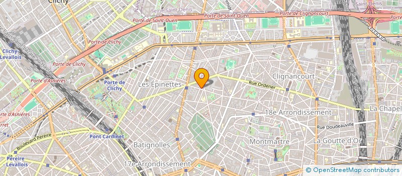 localisation de l'entreprise INTERNATIONAL CONSULTING SERVICE à PARIS