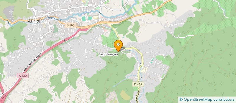 localisation de l'entreprise INTERNATIONAL CONTACT MUSIC  AURIOL