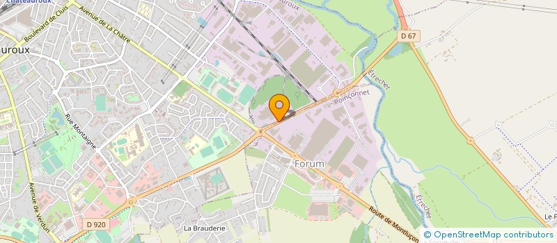 localisation de l'entreprise INTERNATIONAL COOKWARE GROUP à CHATEAUROUX