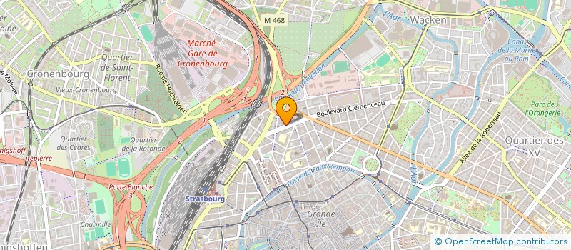 localisation de l'entreprise INTERNATIONAL COOLING SYSTEMS à STRASBOURG