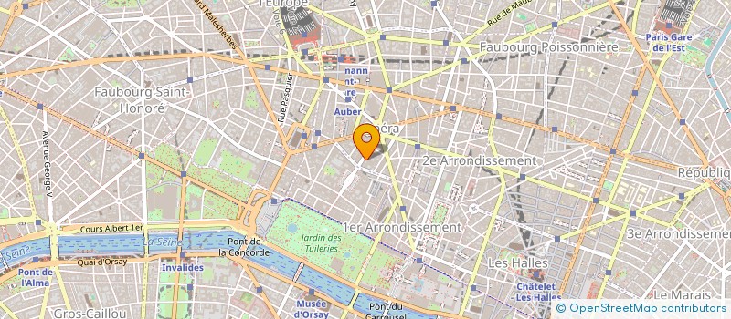 localisation de l'entreprise INTERNATIONAL COSMETIQUES BEAUTE SERVICE à PARIS