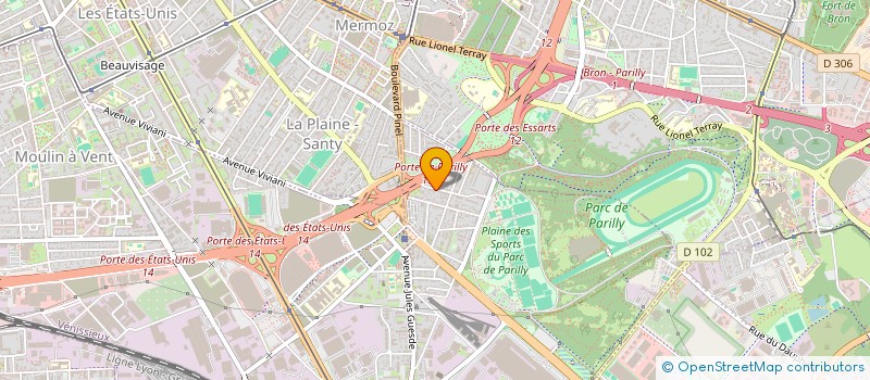 localisation de l'entreprise INTERNATIONAL COURTAGE à VENISSIEUX