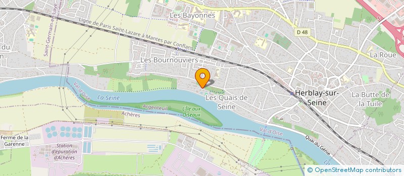 localisation de l'entreprise INTERNATIONAL CUSTOMS PRIME  HERBLAY-SUR-SEINE