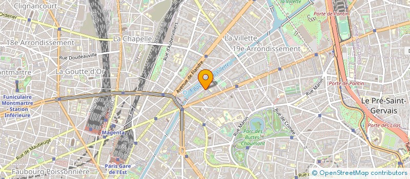 localisation de l'entreprise INTERNATIONAL D'ARCHITECTURE ATELIER 3  PARIS