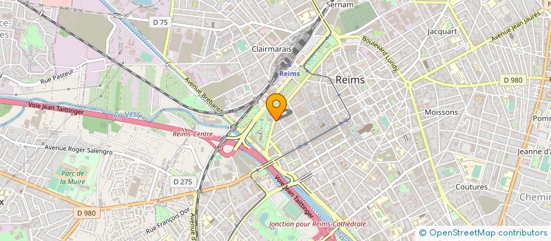 localisation de l'entreprise INTERNATIONAL DE NEGOCE-NEGOCENTER à REIMS