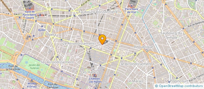 localisation de l'entreprise INTERNATIONAL DEPARTEMENT STORE à PARIS