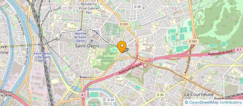 localisation de l'entreprise INTERNATIONAL DISPATCH SERVICES à SAINT-DENIS