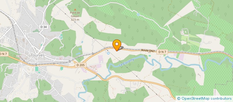 localisation de l'entreprise INTERNATIONAL DISTRIBUTION TRANSPORTS  TOURVES