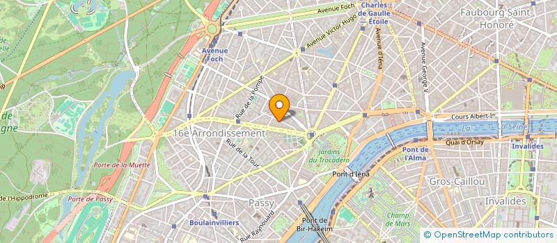 localisation de l'entreprise INTERNATIONAL DREAM CAR IDC à PARIS