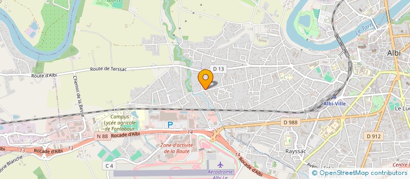 localisation de l'entreprise INTERNATIONAL DX GROUPE GOLF TANGO LIMA à ALBI