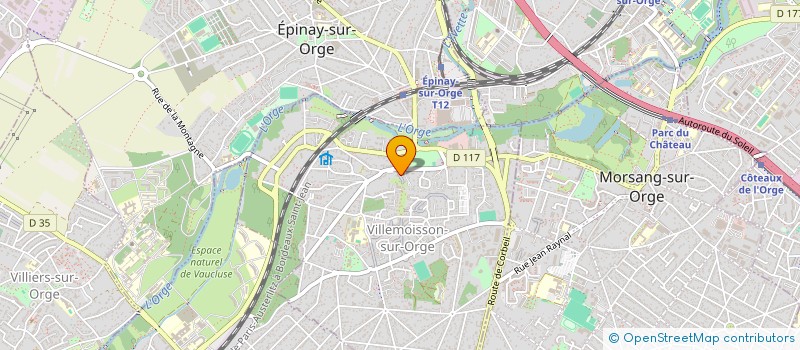 localisation de l'entreprise INTERNATIONAL ENERGIE à VILLEMOISSON-SUR-ORGE