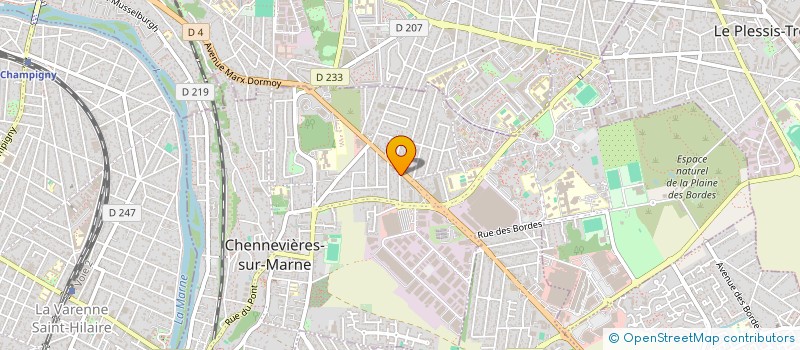 localisation de l'entreprise INTERNATIONAL EXPORT AUTO  CHENNEVIERES-SUR-MARNE