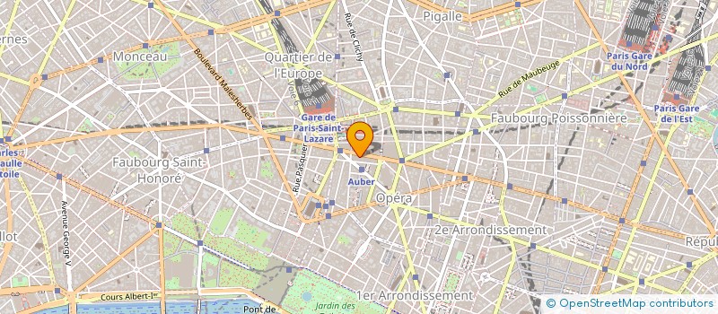 localisation de l'entreprise INTERNATIONAL FINANCE FUTURES  PARIS