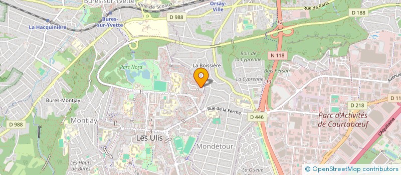 localisation de l'entreprise INTERNATIONAL FOODING ETHNO CONCEPT à LES ULIS