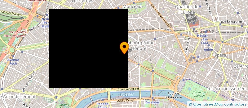 localisation de l'entreprise INTERNATIONAL FOODSTUFFS COMPANY à PARIS