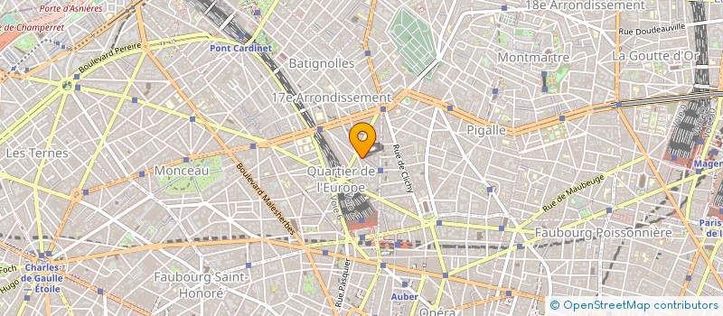 localisation de l'entreprise INTERNATIONAL FOOT CONSEILS à PARIS