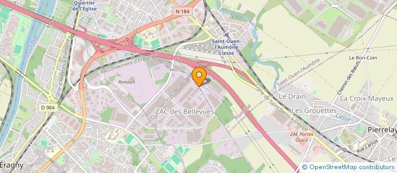 localisation de l'entreprise INTERNATIONAL FRET FRANCE à HERBLAY-SUR-SEINE