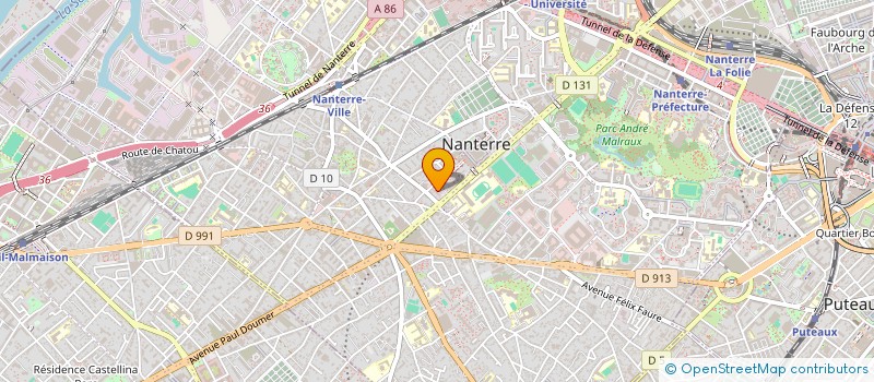 localisation de l'entreprise INTERNATIONAL GENESIS à NANTERRE