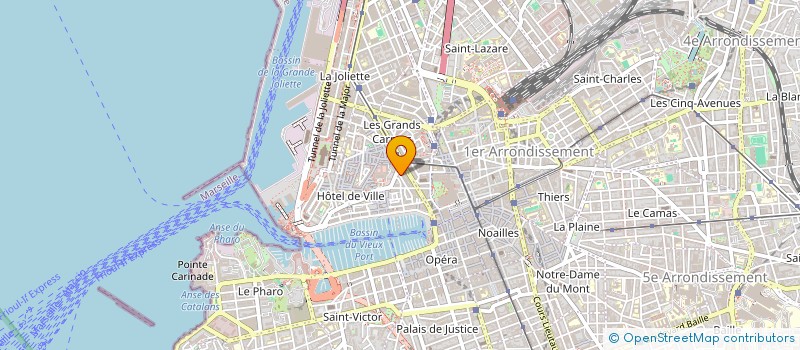 localisation de l'entreprise INTERNATIONAL GLOBAL SERVICE  MARSEILLE