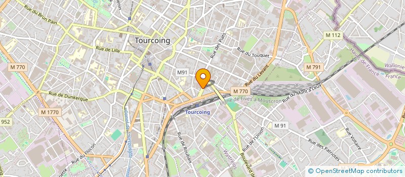 localisation de l'entreprise INTERNATIONAL GRAPHIC SYSTEM à TOURCOING