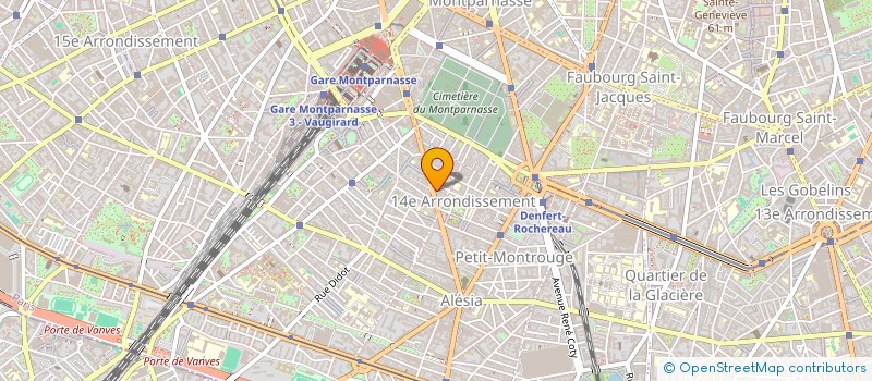 localisation de l'entreprise INTERNATIONAL HOME  PARIS